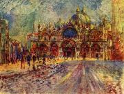 Pierre-Auguste Renoir Markusplatz in Venedig USA oil painting artist
